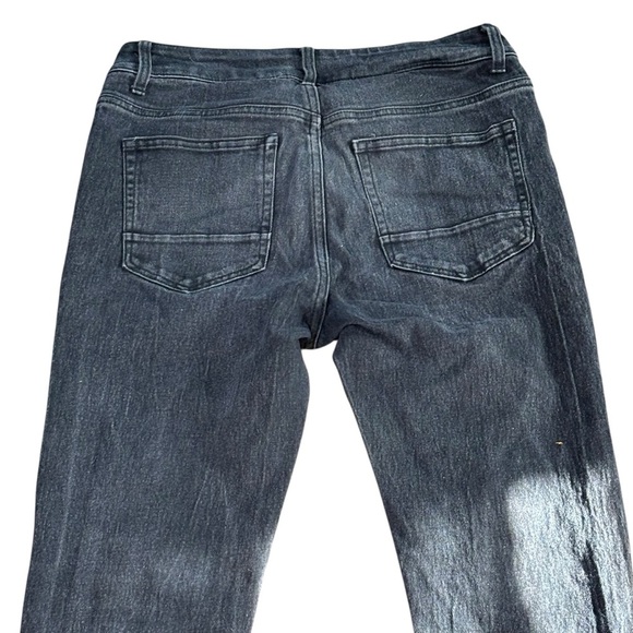 WXYZ Nomad II Slim Fit Boys Jeans | Size 28x30 | Black Washed Denim - Picture 5 of 9